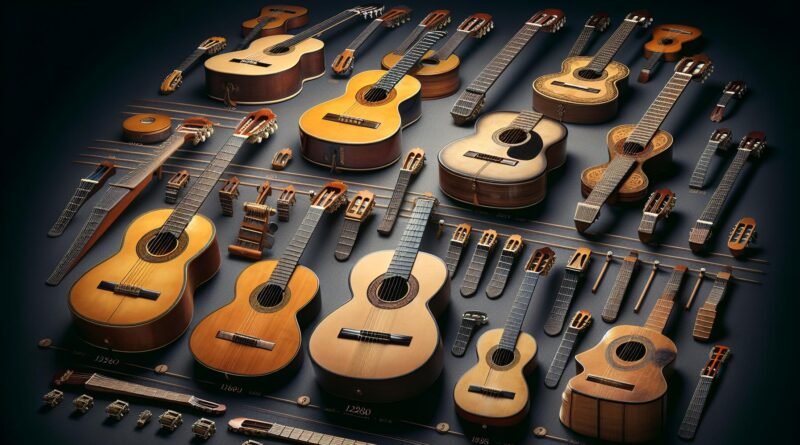 Étui Rigide Guitare Classique/acoustique 40 Pouces - Protection Maxi - Loquet Verrouillable