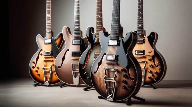 Lot De 4 Cadres De Micros Pour Guitare électrique Style LP - En Bois D'érable Et Palissandre, Avec Vis - 5